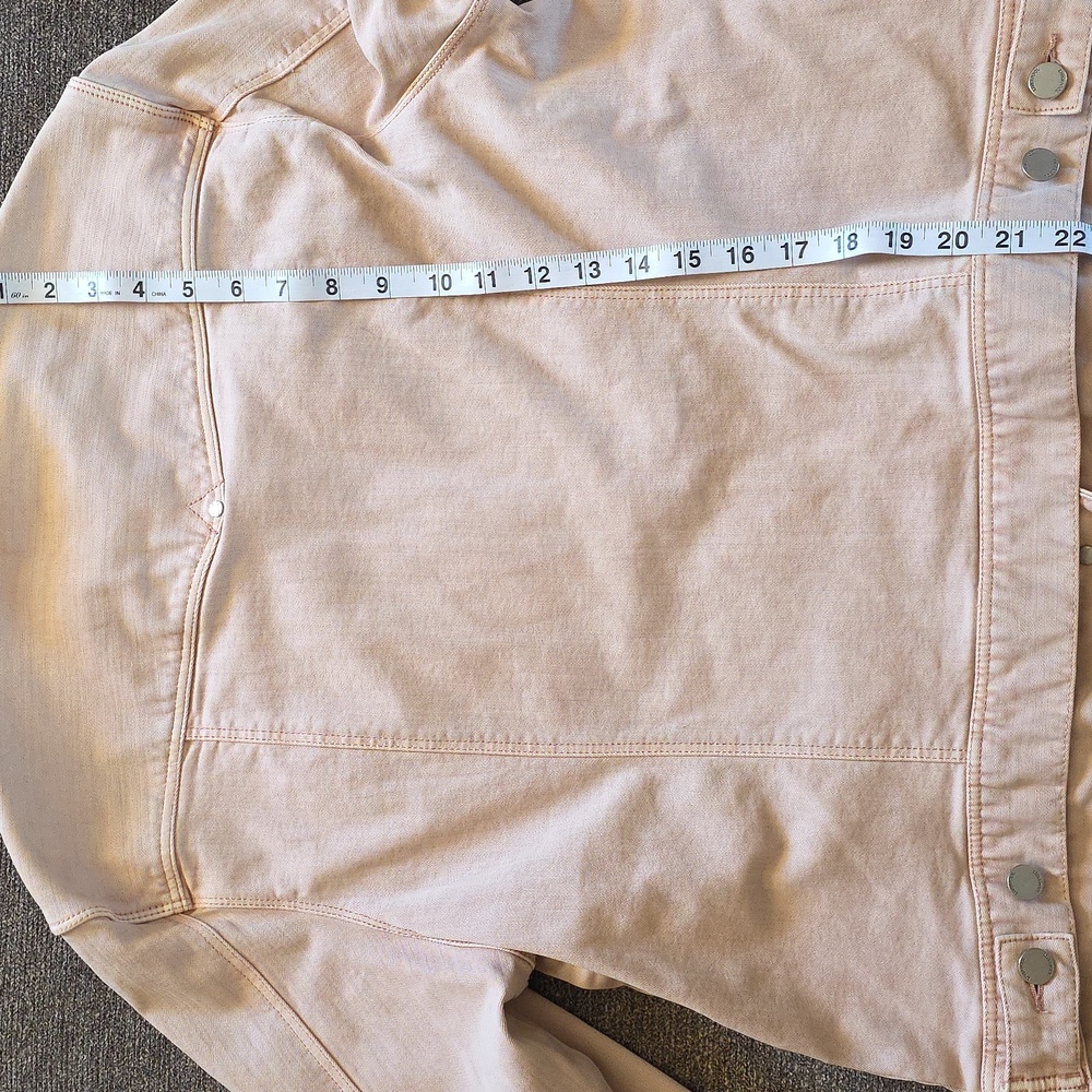Y2k Liverpool Light Pink Jean Jacket - Picture 8 of 8